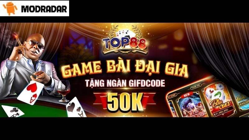 Cùng MODRADAR khám phá top88 code 50k